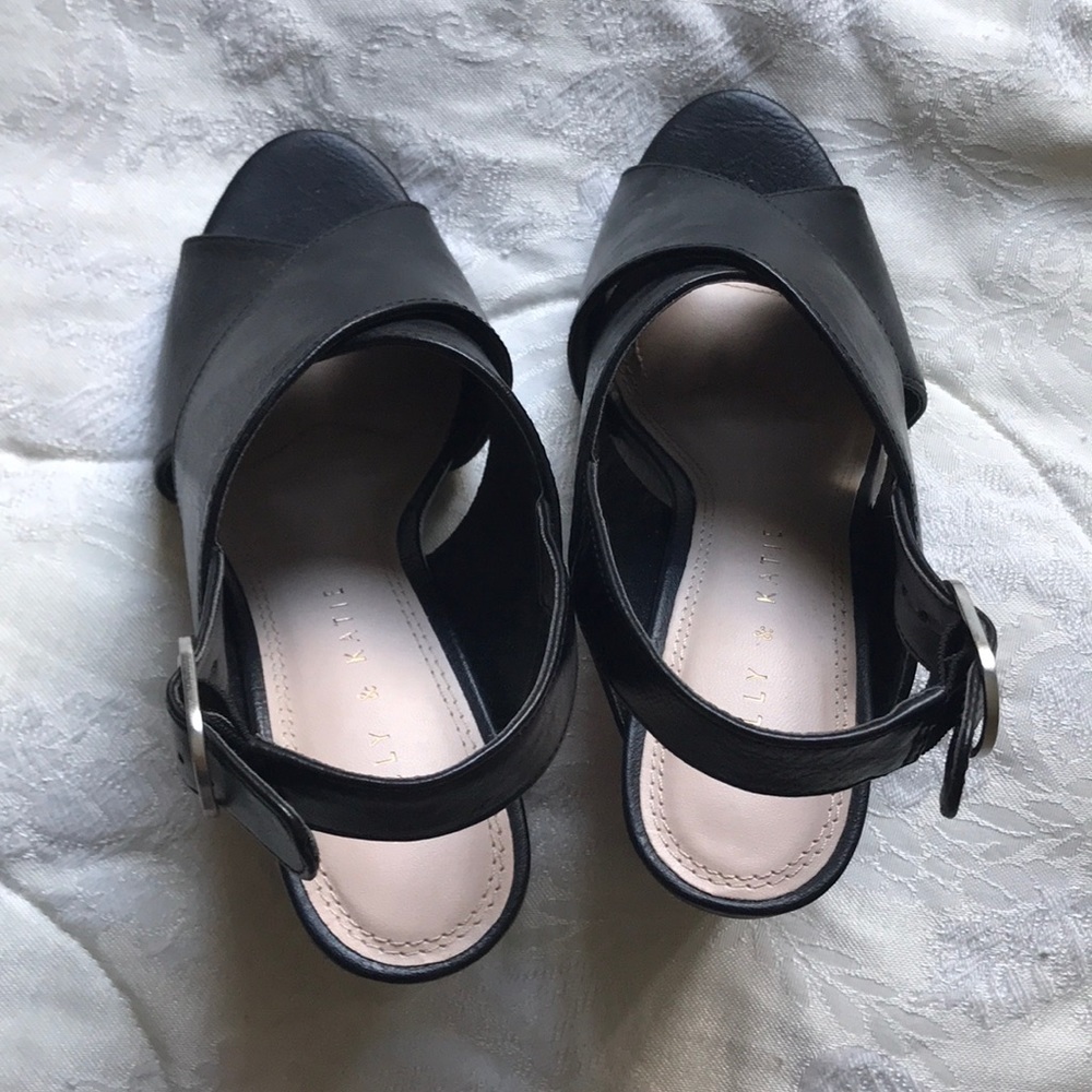 Kelly and Katie Black heels